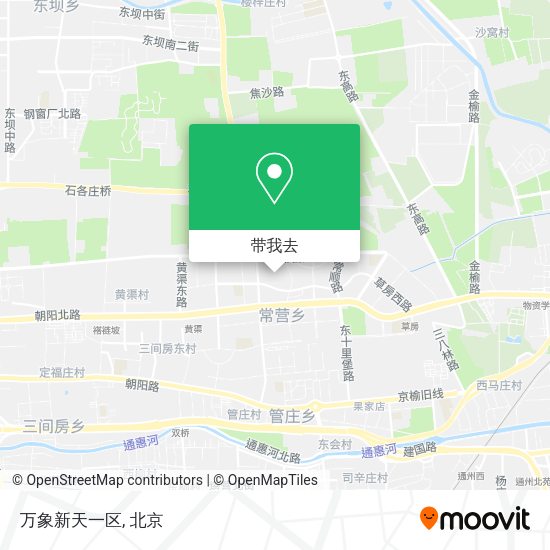 万象新天一区地图