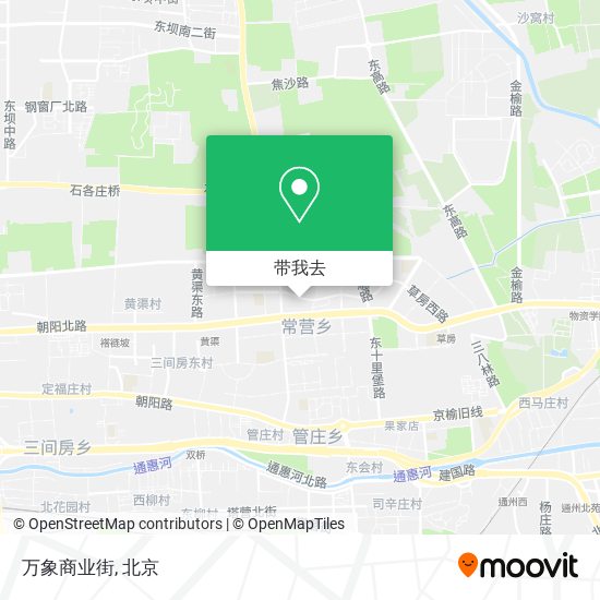 万象商业街地图