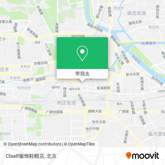 Clself服饰鞋帽店地图