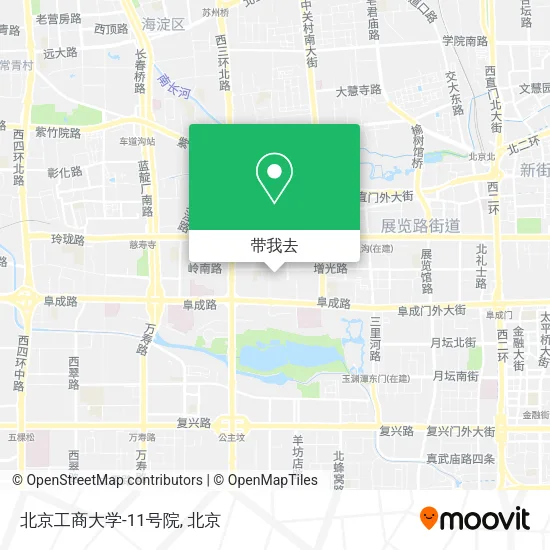 北京工商大学-11号院地图