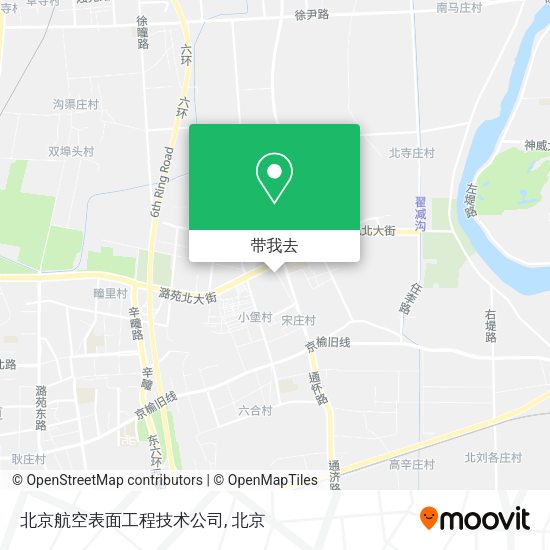 北京航空表面工程技术公司地图
