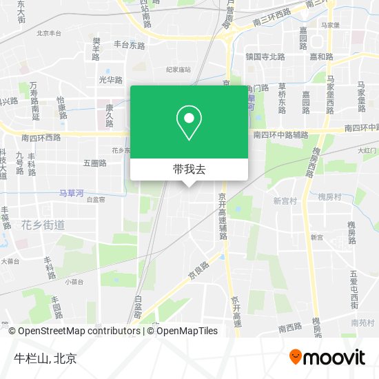 牛栏山地图