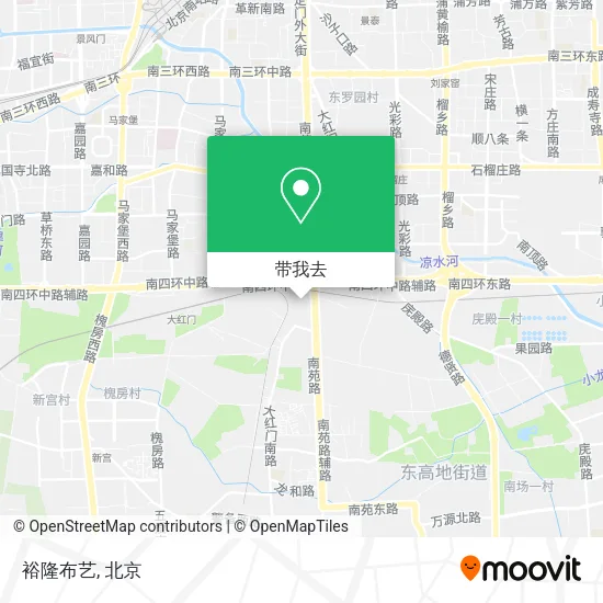 裕隆布艺地图