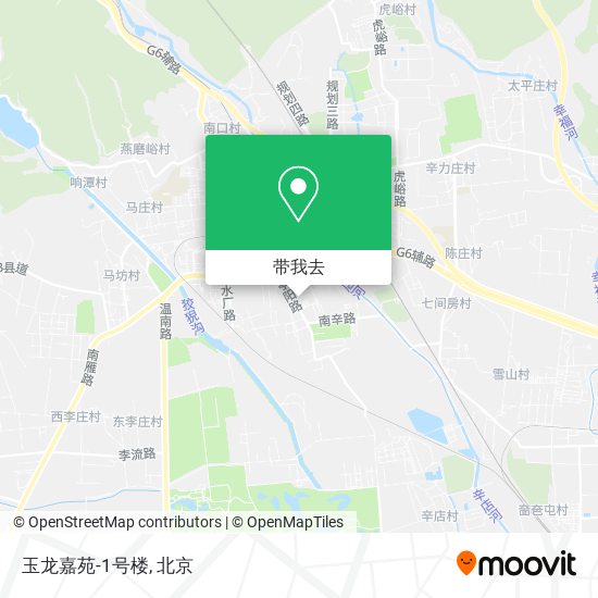 玉龙嘉苑-1号楼地图