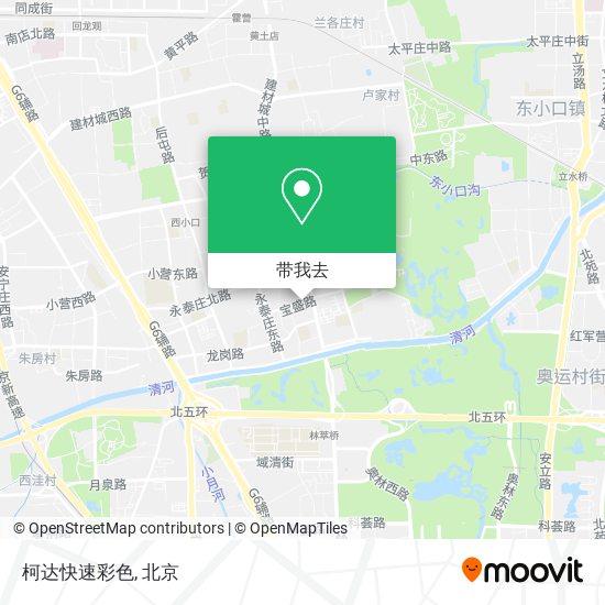 柯达快速彩色地图
