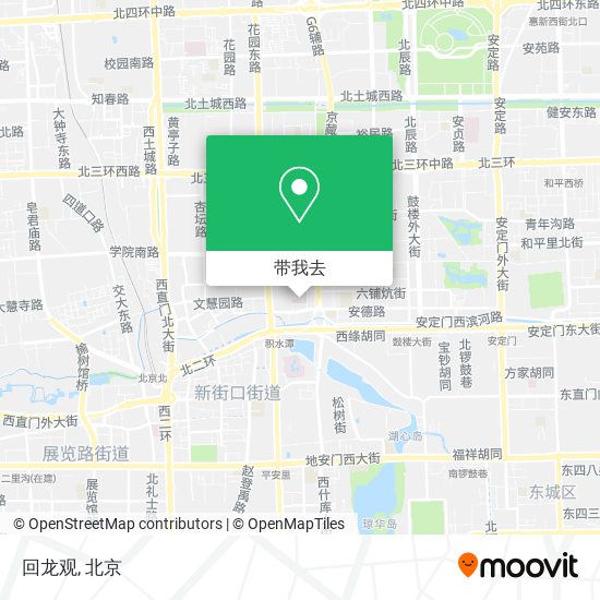 回龙观地图