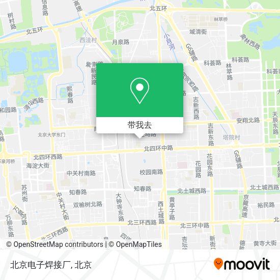 北京电子焊接厂地图