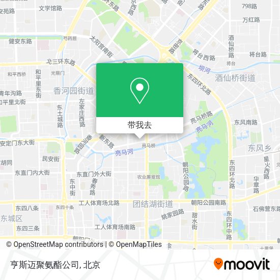 亨斯迈聚氨酯公司地图