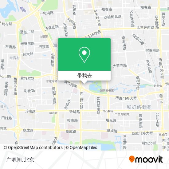 广源闸地图
