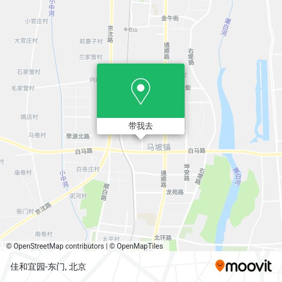 佳和宜园-东门地图