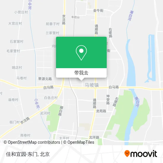 佳和宜园-东门地图