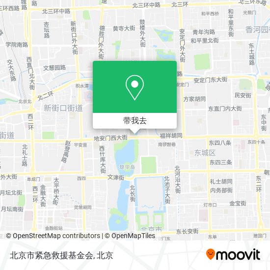 北京市紧急救援基金会地图
