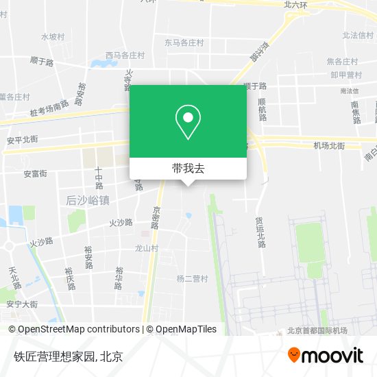 铁匠营理想家园地图