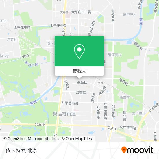 依卡特表地图