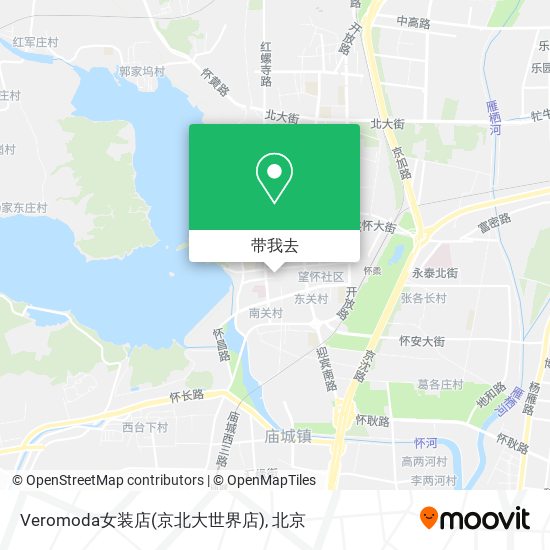 Veromoda女装店(京北大世界店)地图