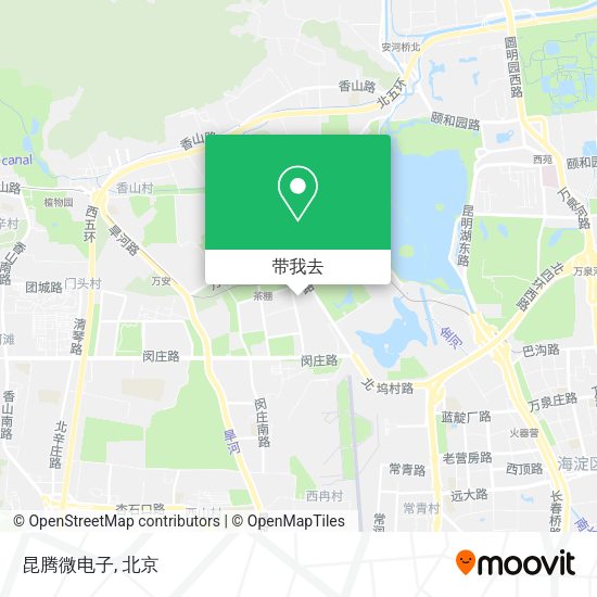 昆腾微电子地图