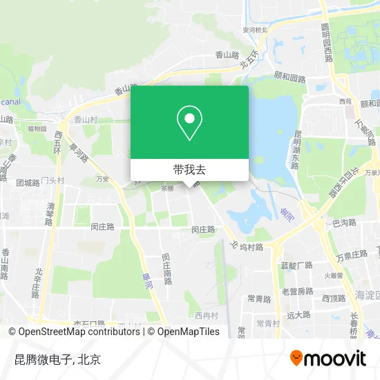 昆腾微电子地图