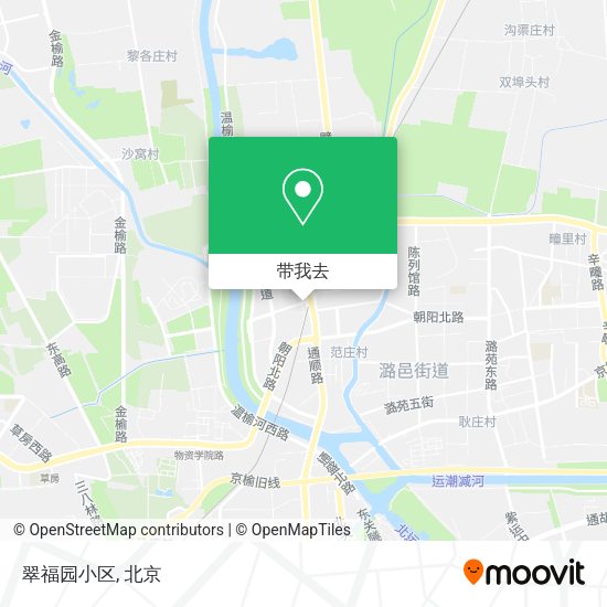 翠福园小区地图