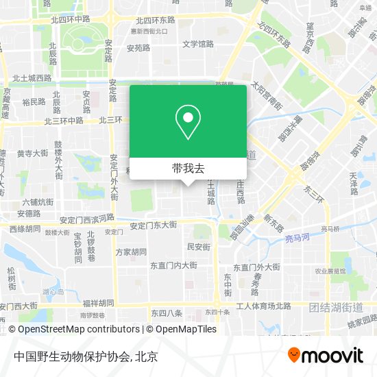 中国野生动物保护协会地图