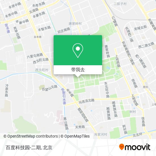 百度科技园-二期地图