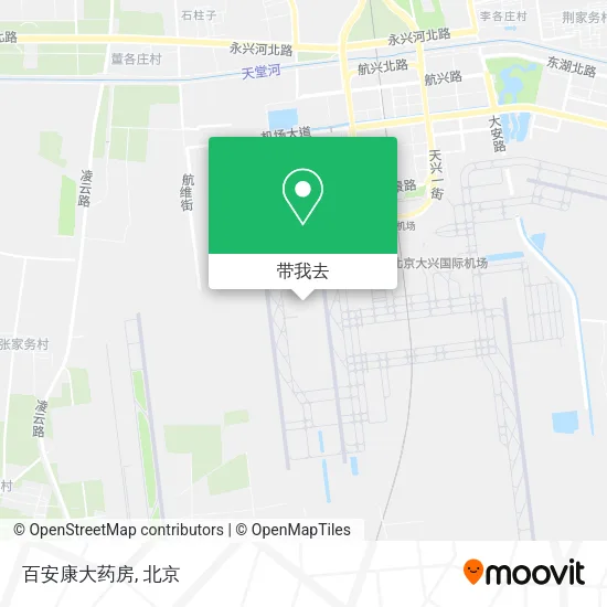 百安康大药房地图