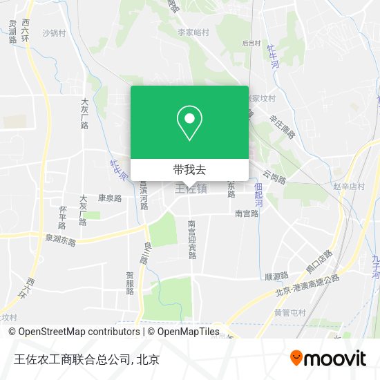 王佐农工商联合总公司地图
