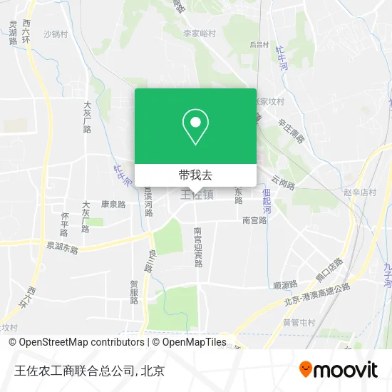 王佐农工商联合总公司地图