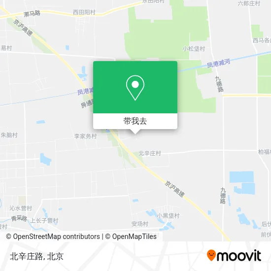 北辛庄路地图