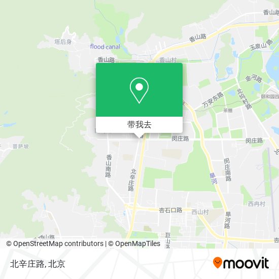 北辛庄路地图