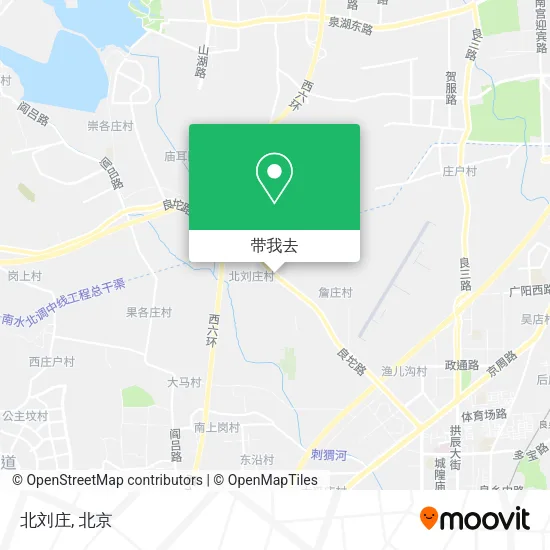北刘庄地图