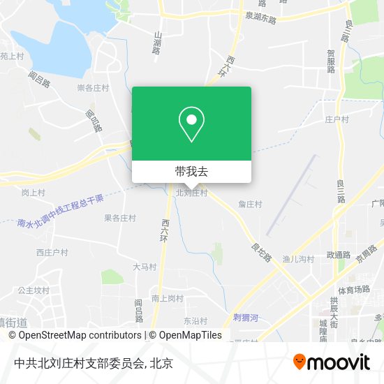 中共北刘庄村支部委员会地图