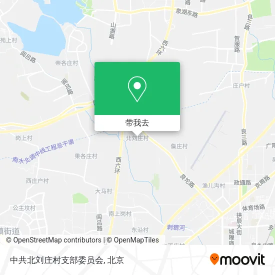 中共北刘庄村支部委员会地图