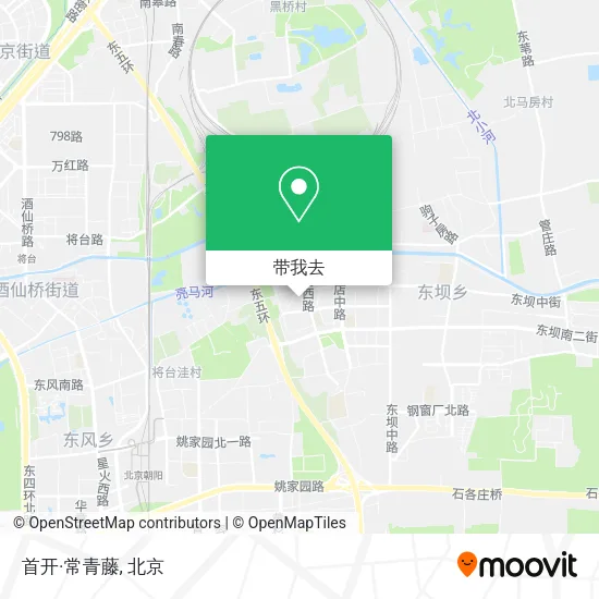 首开·常青藤地图