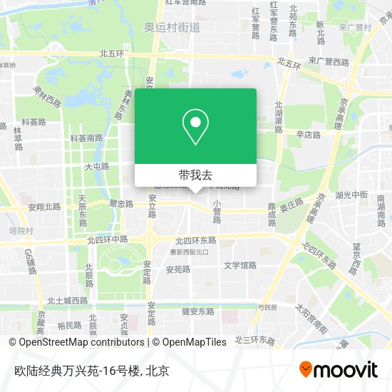 欧陆经典万兴苑-16号楼地图