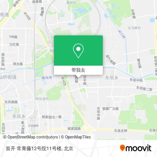 首开·常青藤12号院11号楼地图
