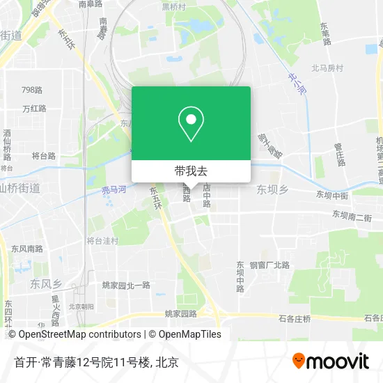 首开·常青藤12号院11号楼地图