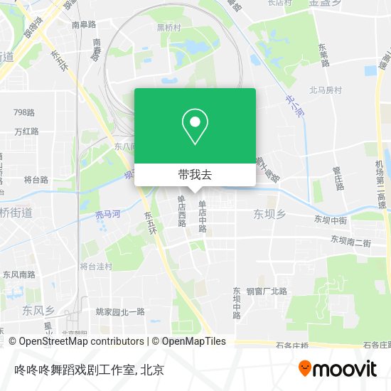 咚咚咚舞蹈戏剧工作室地图