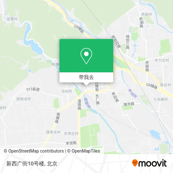 新西广街10号楼地图
