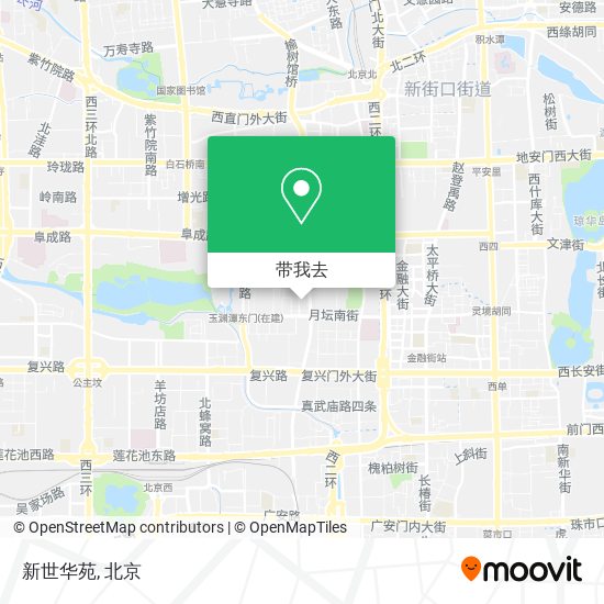 新世华苑地图