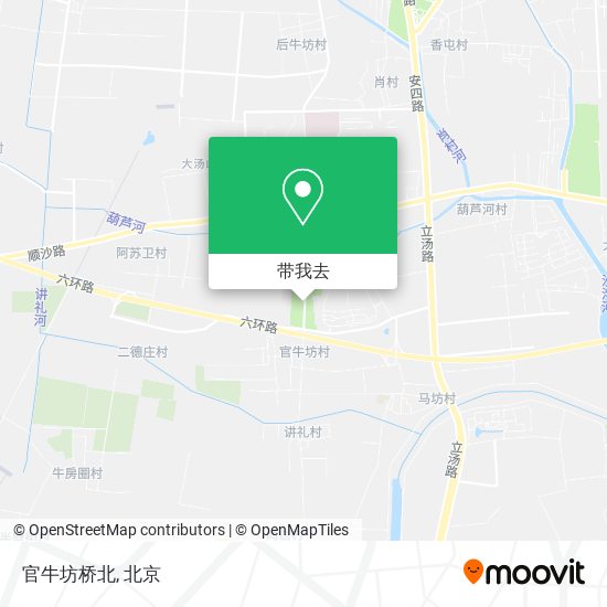 官牛坊桥北地图