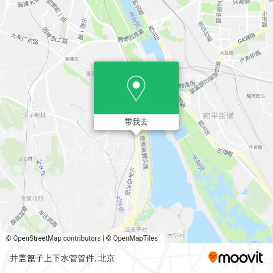 井盖篦子上下水管管件地图