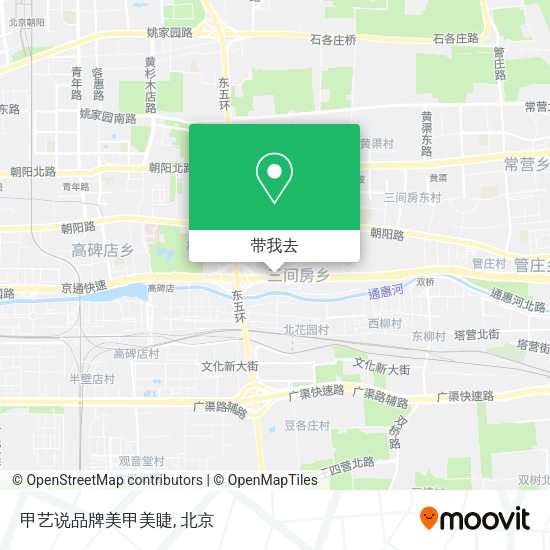 甲艺说品牌美甲美睫地图