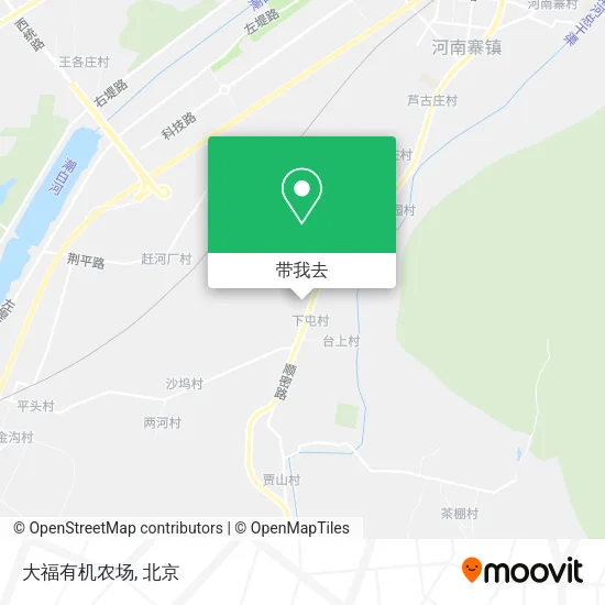 大福有机农场地图