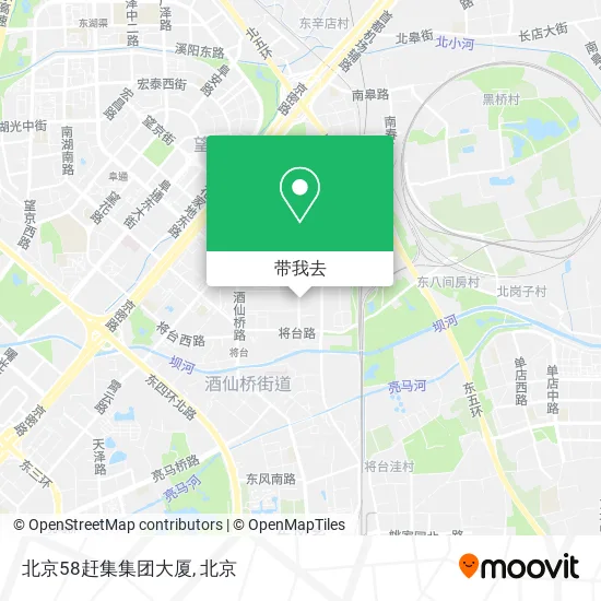 北京58赶集集团大厦地图