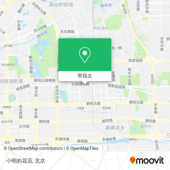 小明的花店地图