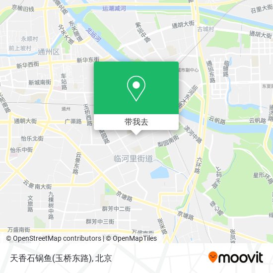 天香石锅鱼(玉桥东路)地图