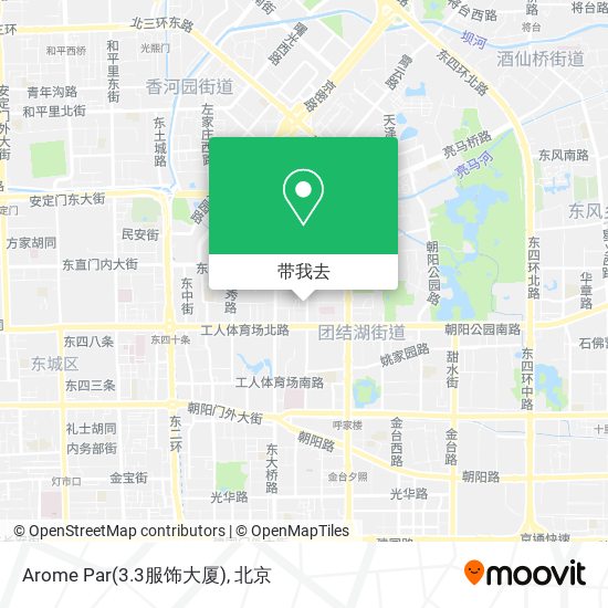 Arome Par(3.3服饰大厦)地图