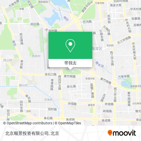 北京顺景投资有限公司地图