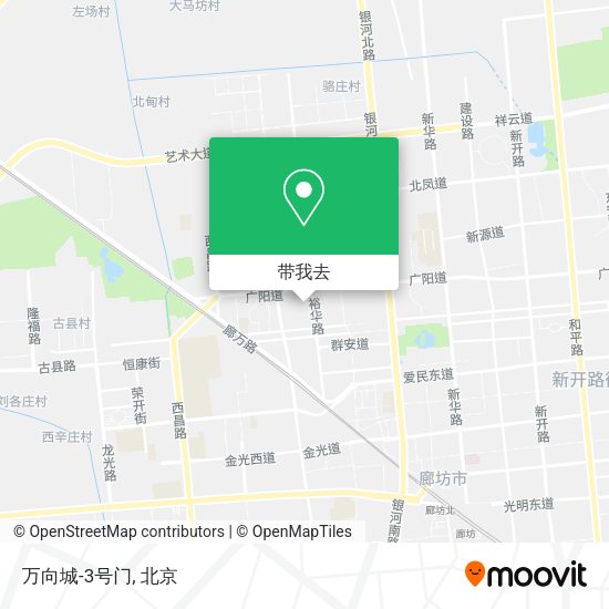 万向城-3号门地图