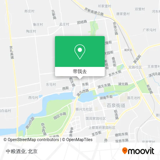 中粮酒业地图